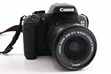 Canon EOS 750D SLR-Digitalkamera (24 Megapixel, APS-C CMOS-Sensor, WiFi, NFC, Full-HD), Kit inkl. EF-S 18-55 mm is STM Objektiv schwarz