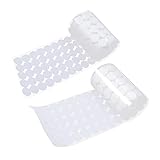 GRADENEVE Selbstklebende Runde Klettpunkte 20mm Durchmesser Doppelseitige Klettband Dot Tapes Haken Und Flausch Für Handwerk Und Basteln