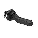 BOBIKE 8015300352 - Ausziehbare Fußrasten Paar für Junior Fahrradkindersitz Hinten Gepäckträger Kompatibel für Gabelrohre von Ø14-28 mm, Schwarz