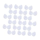 SOPOTUTU 25 Paare Silikon Ohrhörer Abdeckungen Ersatz Schutzhüllen für Galaxy Edge Weiche Strapazierfähige Silikonhüllen Geräuschdämpfend Leicht zu Installieren Kompatibel mit In Ear