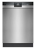 Siemens SN43HS03TE iQ300, Unterbau Geschirrspüler 60 cm, Besteckkorb, Bestätigte Hygieneleistung, smartStart, Oberkorb höhenverstellbar, varioSpeed, Programm-Assistent, aquaStop, Gebürsteter Stahl