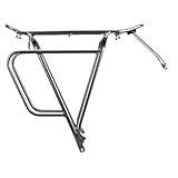 Fahrrad-Rückenträger – Fahrradzubehör, Tourenträger, Fahrrad-Lastenhalterung | Fahrradträgerhalterung Aus Aluminiumlegierung, Fahrradausrüstungsständer, Gepäckhalter, Hintere Aufbewahrungslösung Für O