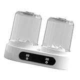 Chenxi Studio Doppelkammer-Miniatur-Waschgerät, Eimer, Wäsche für Socken, Unterwäsche, Reisen, unverzichtbarer Doppeleimer