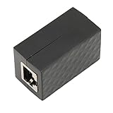 Xiuganpo Ethernet-Überspannungsschutz, Umfassender Schutz für CAT5, CAT6-Netzwerk, Plug-and-Play-Blitzableiter für PC-Workstations und Drucker, Flammhemmendes Material