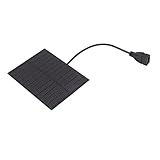 Fabater Solarpanel, Leicht, 5 W, 5 V, für Mobiltelefone, Outdoor-Wissenschaft