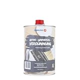 Farbklecks24 Nitro-Universal-Verdünnung 1L, Nitroverdünnung, Reiniger