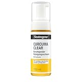 Neutrogena Curcuma Clear Beruhigender Reinigungsschaum sanfte Gesichtsreinigung mit Kurkuma bei unreiner, sensibler Haut,150ml