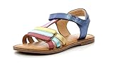 Kickers Mädchen Diamanto Sandale, Marine Metal Multico, 37 EU