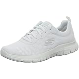 Skechers Damen Flex Appeal 4.0 Brilliant View Sneaker, Weiß, 38.5 EU
