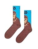 Happy Socks Star WARS™ CHEWBACCA SOCK (DE/NL/SE/PL, Numerisch, 36, 40, Regular, Regular, Mehrfarbig)