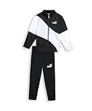 PUMA Power Cat Poly Suit B Trainingsanzug, Schwarz, 164