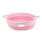 Generisch Innenkatzenbett - Kratzfest Waschbar Klappbar Niedlich - Baumwoll-Rundkorb Kratzbett Auch Für Hunde,Zum Spielen, Schlafen, Ausruhen Für Zuhause, Wohnung, Wohnzimmer Und Im Sommer