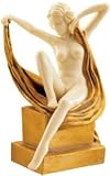 Art-Deco-Tischfigur Französisches Maiden