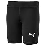 PUMA Kinder Liga Baselayer Shorttight Jr Hose, Puma Black, 140