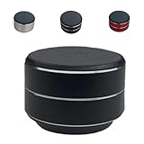 Buzzgo Speaker, Bluetooth Mini Speaker Bone Conduction, Mit Saugnapf Tragbarer kabelloser Outdoor Mini Lautsprecher, Stereo-Sound Kreativer Lautsprecher, für Hause, draußen, Reisen (Schwarz)