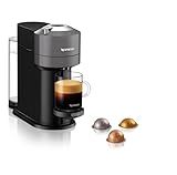 Nespresso De'Longhi ENV 120.GY Vertuo Next Kaffeekapselmaschine, 1500W , 1.1 L, 42.9 x 14.2 x 31.9 cm, grau