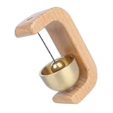 VOSAREA Holz Windspiel Türklingel Türklingel Büro Dekor Retro Dekor Vintage Dekor Heimdekoration Türklingel Für Unternehmen Windspiel Dekor Kühlschrank Türklingel Tür Dekor
