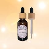 Bio Kaktusfeigenkernöl, 30 ml + Deckel aus Bambus mit Pipette und Flasche aus Braunglas, Anti-Aging und Anti-Augen-Gesicht, 100 % rein, natürlich.