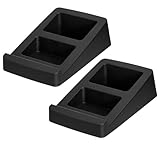 my wall universal Tischständer für Lautsprecher HS32-1L - 2er Pack, Belastbar bis 3 kg, 15° Neigungswinkel, Lautsprecherständer, Tischhalter für Lautsprecher, Schwingungsdämpfend