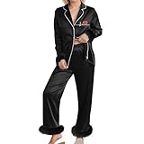 QJDFLL leggings damen tops t shirts blusen für pullover grün 128 strickjacken schwarz mit kapuze weiße röcke eng hosen elegant festlich bluse sport jogginghose jeanshosen set(Schwarz,S)