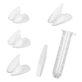 4 Paar Halloween Vampir Zähne, Vampire Fangs, 4 Größen Vampirzähne, Vampire Teeth mit Kleber, Vampir Kostüm Accessoires Vampirgebiss, für Party Cosplay, Demon, Witch, Werwolf Schminke Requisiten