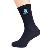 BPlanet 5 Paar Premium Baumwollsocken Premium Socks (Schwarz)
