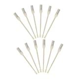 COLLBATH 12st Nasenhaartrimmer Schnarchen Lösung Entferner Maske Ohrenhaarschneider Nasenhaarschneider Nasenhaarzieher Tragbare Trimmer Haare Schneiden Essenz Nasendiffusor Pumpe Beige Pp