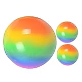 VICASKY 3st Flipper Zurück Druckbälle Lustige Bälle Dehnbare Ballspielzeuge Sensorische Bälle Partikelquetschbälle Partygeschenke Stressspielzeug Lustige Dehnbare Bälle Colorful