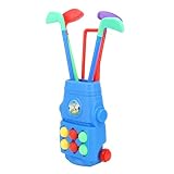 Fafeims Golfschläger-Set, Spielzeug, Erstklassiges Material, Leuchtende Farben, Golfschläger, Spielzeug für Pädagogischen Spaß, Indoor-Outdoor-Sport, Kleinkinder-Jungen-Set