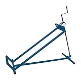 DIVID® Hebevorrichtung Reinigungshilfe für Aufsitzrasenmäher, Traktor Heber bis zu 400Kg, 35 Grad Neigung, Rasentraktorheber, Hebebühne (Blau)