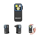OLIGHT Oclip Pro Mini LED Taschenlampe mit Flutlicht, fokussiertes Licht und Rotelicht,500 LM helle USB-C wiederaufladbare Flashlight,IPX6 Clip Lampe kleine Blinklicht für Läufer Camping und Notfall