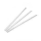 3 Stück 320 x 12 x 1,5 mm Holzbearbeitungs-Hobelmesser, HSS-Wende-Elektrohobelmesser for TP305 TP400LS 22-565 22-560, doppelte Kanten