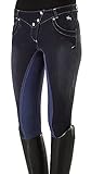 PFIFF Damen 746533 Hose, Blau, 44 EU