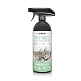 PIPI-WEG Geruchsneutralisierer 750 ml - Enzymreiniger Konzentrat - Geruchsentferner und Fleckenentferner gegen alle Gerüche, wie Katzenurin oder Ausscheidungen auf Sofa, Sessel, Matratze, Auto uvm.