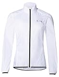 VAUDE Women's Matera Air Jacket - Leichte Windjacke aus recyceltem Material, Atmungsaktiv & Wasserabweisend, Packbar für Radtouren & MTB