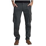 Cexiakong Wanderhose Herren Outdoor Hosen Robust Atmungsaktiv Langlebig Taktische Hose Arbeitshosen Männer zum Outdoor-Aktivitäten und Außenarbeiten Lässig Einfarbig