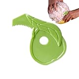 Orangenschäler, Zitrusschäler - Lebensmittelqualität Zitronenschäler Orangenöffner, Obstschneider Schäler Schaber, Ergonomischer Zitrusschäler Entferner für Orange, Grapefruit, Zitrone