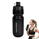 Mountainbike-Wasserflasche, Fahrrad-Wasserflasche,720 ml Quetschwasserflaschen Fahrradflasche | Wasserflasche mit hoher Kapazität für Fahrräder, Fahrradwasserflasche für Reisen, Mountainbikes
