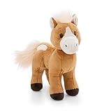 Kuscheltier Pferd Holly K. Pony 17cm - braun - Weiches NICI Plüschtier – niedliches Stofftier zum Kuscheln & Spielen – tolle Geschenkidee für Kinder & Erwachsene | 62234