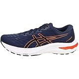 ASICS Herren GT-2000 11 Laufschuhe, Größe 45, DEEP Ocean/Bright Orange, Deep Ocean/Bright Orange, 46 EU
