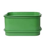 Generisch Sprossenschale – Erdfreier Keimzüchter, Sprossen-Anzuchtset Mit Abflusslöchern, Pflanzenkeimungsschalen | Für Zuhause, Drinnen Und Draußen, Garten, Pflanzen, Weizengras