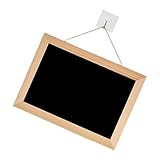 Kleine Hängetafel Dekorative Doppelseitige Memoboard Beschreibbare Kleine Kreidetafel Doppelseitig Hängende Tafel Message Board für Party Küche