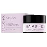 Meina 1% Bakuchiol Creme, Anti Aging Peptide Gesichtscreme mit Centella Asiatica and Oligo Hyaluronsäure, CICA Faltencreme, Firming Moisturizer, Skincare for Wrinkles, Sanfte Retinol Alternative, 50ml