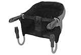 Tischsitz Baby | Mobiler Kindersitz | Reisehochstuhl gepolstert | Essstuhl mit waschbaren Bezug & Tragetasche | Für Tischplatten bis 95 mm | für Tisch belastbar bis 15 kg