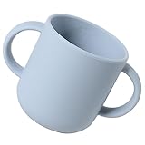 ORFOFE Trainerbecher Aus Silikon Auslaufsicherer Trinklernbecher Für Kleinkinder Ideal Für Jungen Und Mädchen Mit Ergonomischem Design Und Farbenfrohem Deckel Perfekt Für Zuhause Und