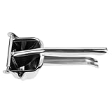 DIYEAH Manuelle Edelstahl Saftpresse Zitronenpresse mit Ergonomischem Griff Leichter Fruchtsqueezer für Orangen Zitronen Grapefruit Abnehmbar und Einfach zu Reinigen für Küche Zuhause