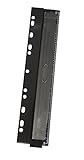 Genie PP-4M Vierfachlocher zum Abheften (Metallstanzen, mit integriertem 28 cm Lineal und Auffangbehälter) schwarz