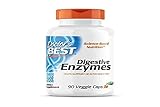 Doctor's Best, Digestive Enzymes (Verdauungsenzyme), 90 vegetarische Kapseln, Enzym-Mix, Laborgeprüft, Glutenfrei, Sojafrei, Ohne Gentechnik
