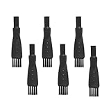 Lmyzcbzl Rasierer Pinsel, 6 Pcs Rasierer Reinigungsbürste, Rasierpinsel, für Entfernen Bartreste und Staub