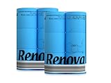 buntes, farbiges Toilettenpapier 12 Rollen - 3-lagig - Renova - weich - originell - Klopapier - Black label - blau